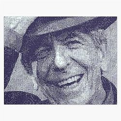 Leonard Cohen - Var3-03 - High Quality - original digital drawing by Aryan Shahabian Jigsaw Puzzle