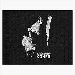 Leonard Cohen Singer Leonard Cohen  Leonard Cohen Tee Jigsaw Puzzle