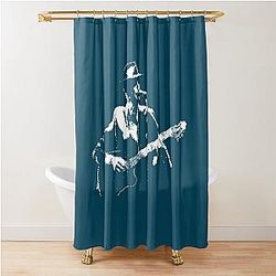 leonard cohen    Shower Curtain