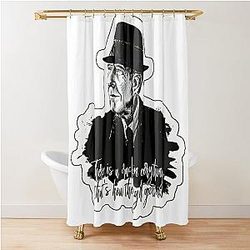 of Leonard Cohen Shower Curtain