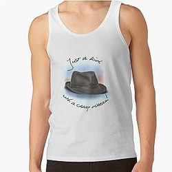 Hat For Leonard Cohen    Tank Top