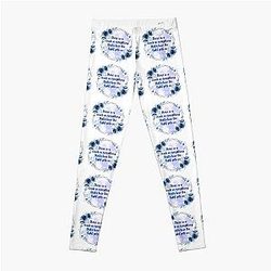 Leonard Cohen Leggings