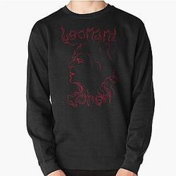 Leonard Cohen red Pullover Sweatshirt