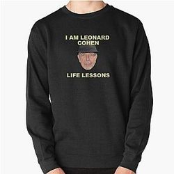 Leonard Cohen  Pullover Sweatshirt