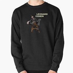 Leonard Cohen  Pullover Sweatshirt