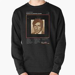 Leonard Cohen - Songs Of Leonard Cohen Tracklist Album Pullover Sweatshirt