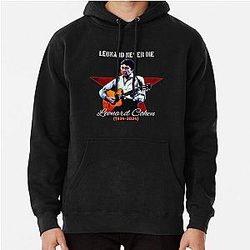 Leonard Cohen Pullover Hoodie