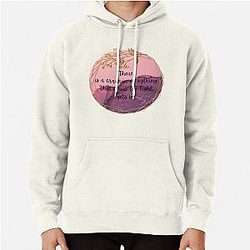 There is a crack in everything that's how the light gets in - Leonard Cohen Pullover Hoodie