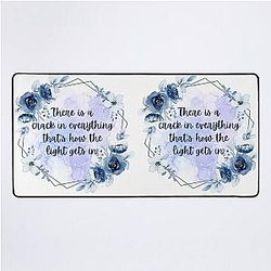 Leonard Cohen Desk Mat