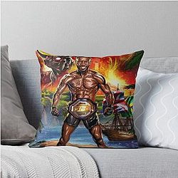 Leon Edwards Throw Pillow