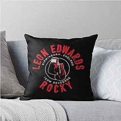 Leon Edwards Throw Pillow