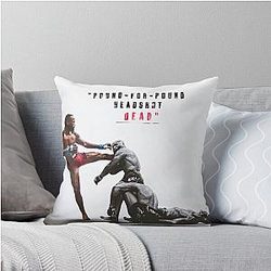 Leon Edwards Throw Pillow