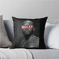 Rocky Leon Edwards Mixed Martial Arts Throw Pillow