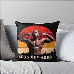 Leon Edwards Throw Pillow