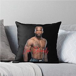 Leon Edwards Throw Pillow