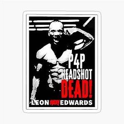 Leon Edwards sticker