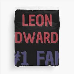 Leon Edwards Fan Duvet Cover