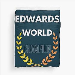 Leon Edwards Champion Duvet Cover