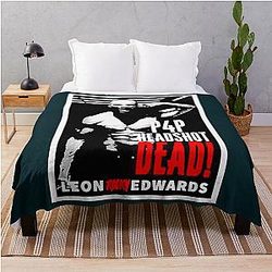 Leon Edwards Throw Blanket
