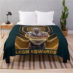Leon Edwards Throw Blanket