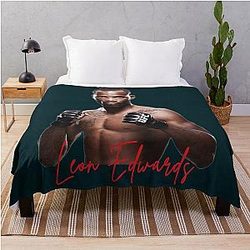 Leon Edwards Trending Throw Blanket
