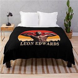 Leon Edwards Throw Blanket