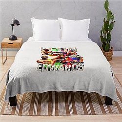 Leon Edwards Graphic Design Throw Blanket