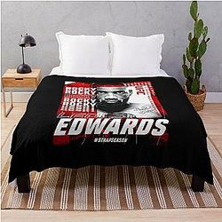 Leon Edwards Throw Blanket