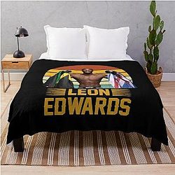 Leon Edwards Throw Blanket