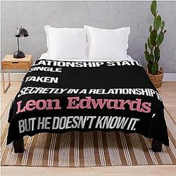 Leon Edwards - Relationship Throw Blanket 

cleaned up version: 
Leon Edwards Relationship Blanket