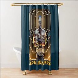 Leon Edwards Shower Curtain