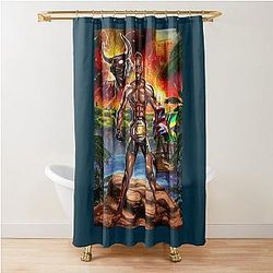 Leon Edwards Shower Curtain