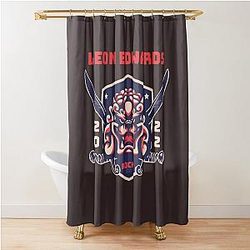 Leon Edwards Rocky Shower Curtain