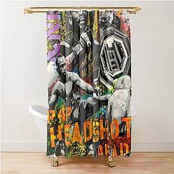 Headshot Dead - Leon Edwards graffiti painting
