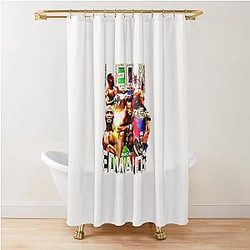 Leon Edwards Graphics Design Shower Curtain