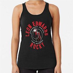 Leon Edwards (4) Racer Tank Top