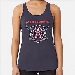 Leon Edwards Rocky Racerback Tank Top