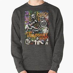 Headshot Dead Leon Edwards graffiti painting Pullover Sweatshirt