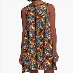Leon Edwards A Line Dress