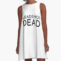 Leon Edwards Dead A-Line Dress