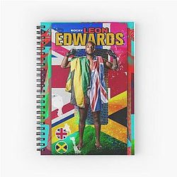 Leon Edwards Spiral Notebook