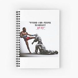 Leon Edwards Spiral Notebook