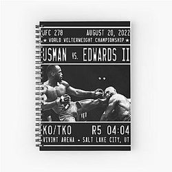 Leon Edwards Notebook