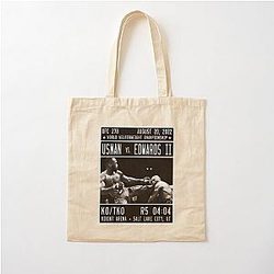 Leon Edwards Cotton Tote Bag