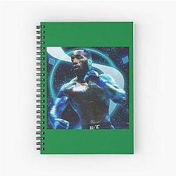 Leon Edwards Rocky Spiral Notebook