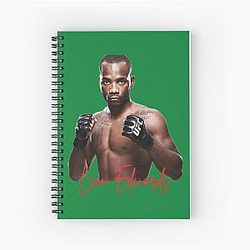 Leon Edwards Spiral Notebook