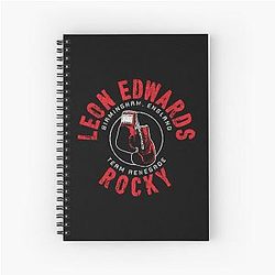 Leon Edwards Spiral Notebook