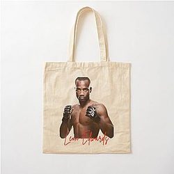 Leon Edwards Cotton Tote Bag