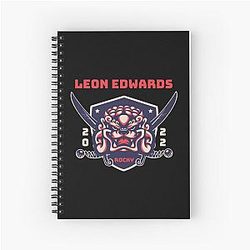 Leon Edwards Rocky Spiral Notebook