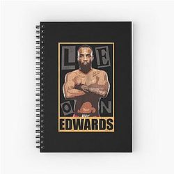 Leon Edwards Spiral Notebook
